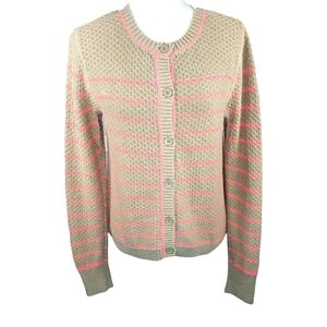 EDDIE BAUER Knit Button Up Cardigan Size M
